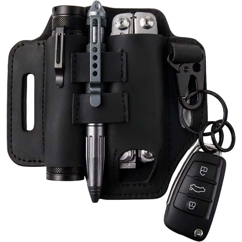 Keychain Flashlight - Dropship-For Belt Multitool Sheath-Pouch& Leather Case