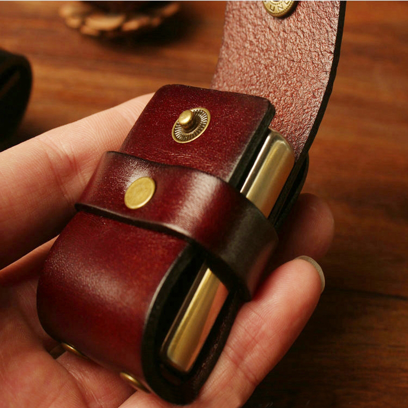 Vintage Leather Case For Zorro - đánh giá và giá Lighter Insert Zippo