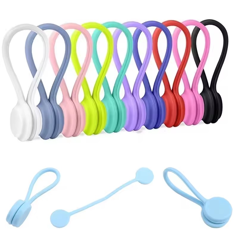 Silicone Magnetic Cable Ties S - đánh giá và giá Gear Tie Reusable