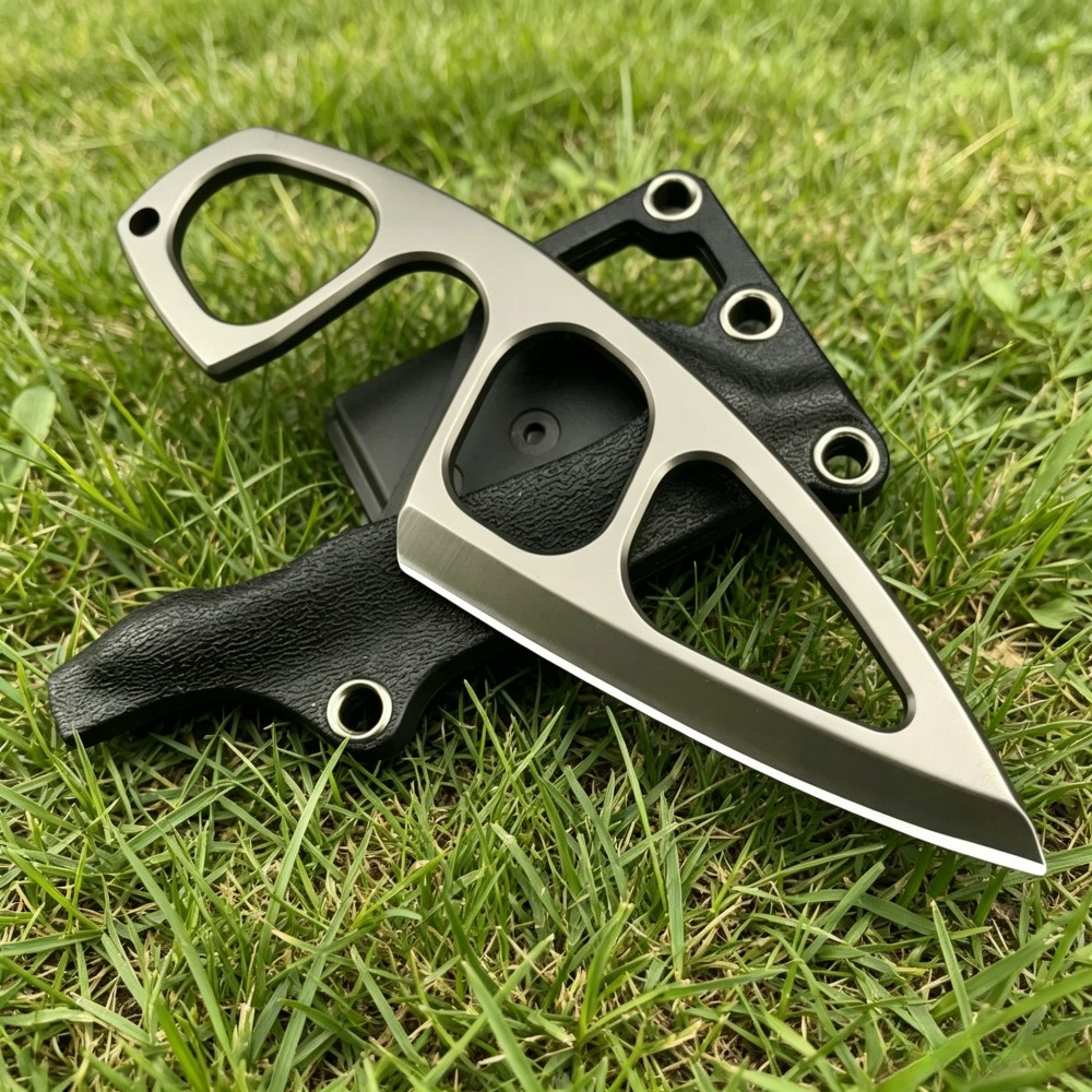 High Hardness Neck Knife 440C  - đánh giá và giá Edc Pocket Carry Fixed Blade