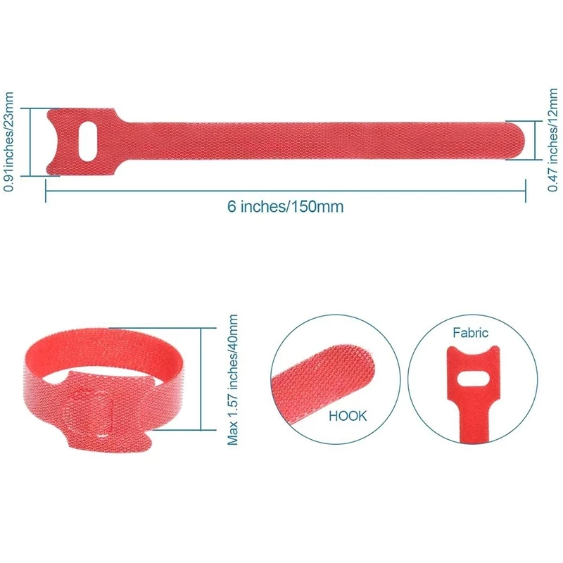 10-50Pcs Multipurpose Fastener - đánh giá và giá Gear Tie Reusable