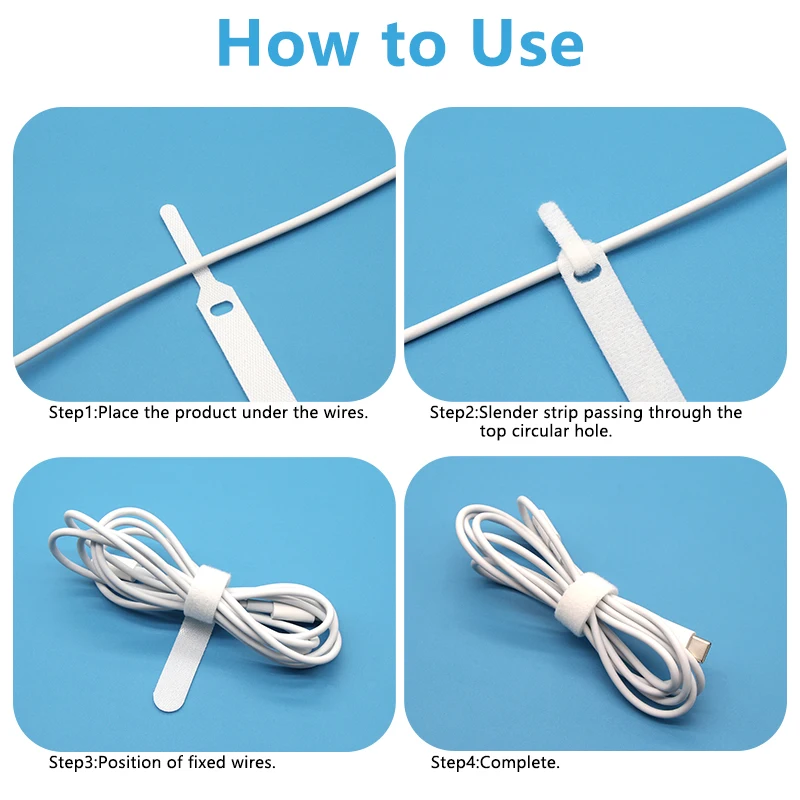 20~200pcs Releasable Cable Tie - đánh giá và giá Gear Tie Reusable