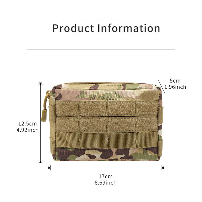 Tactical Molle Waist Pack 600D - đánh giá và giá Edc Carry Fanny Pack