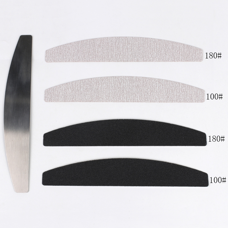 10pcs Black/Grey Removable San - đánh giá và giá Nail File Titanium
