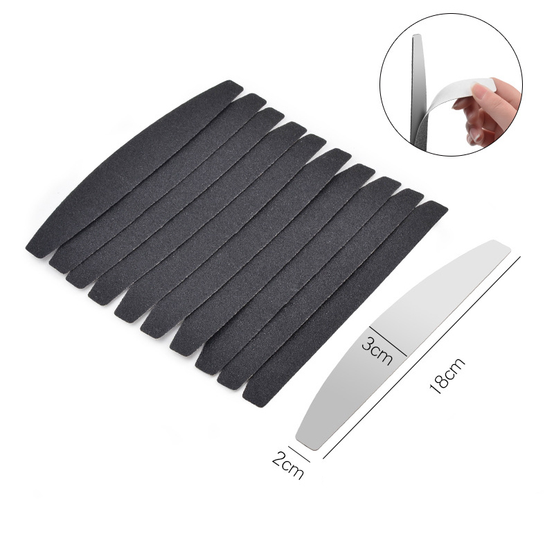 10pcs Black/Grey Removable San - đánh giá và giá Nail File Titanium