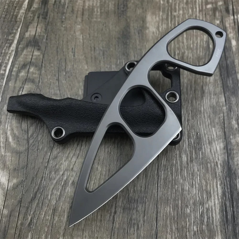 High Hardness Neck Knife 440C  - đánh giá và giá Edc Pocket Carry Fixed Blade