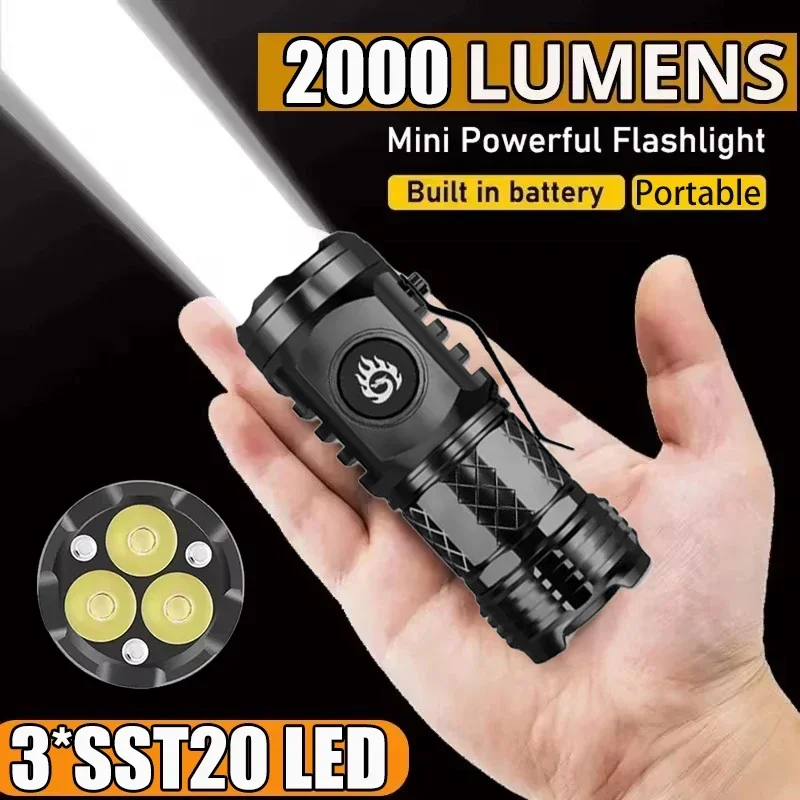 High Strong Power Tactical Fla - đánh giá và giá Keychain Flashlight
